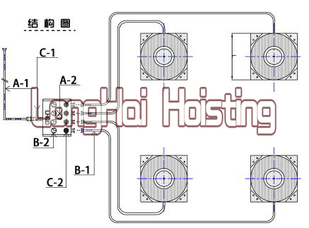 气垫搬运车成套结构图